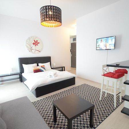 Uptown Residence Apartments Bukarest Zimmer foto