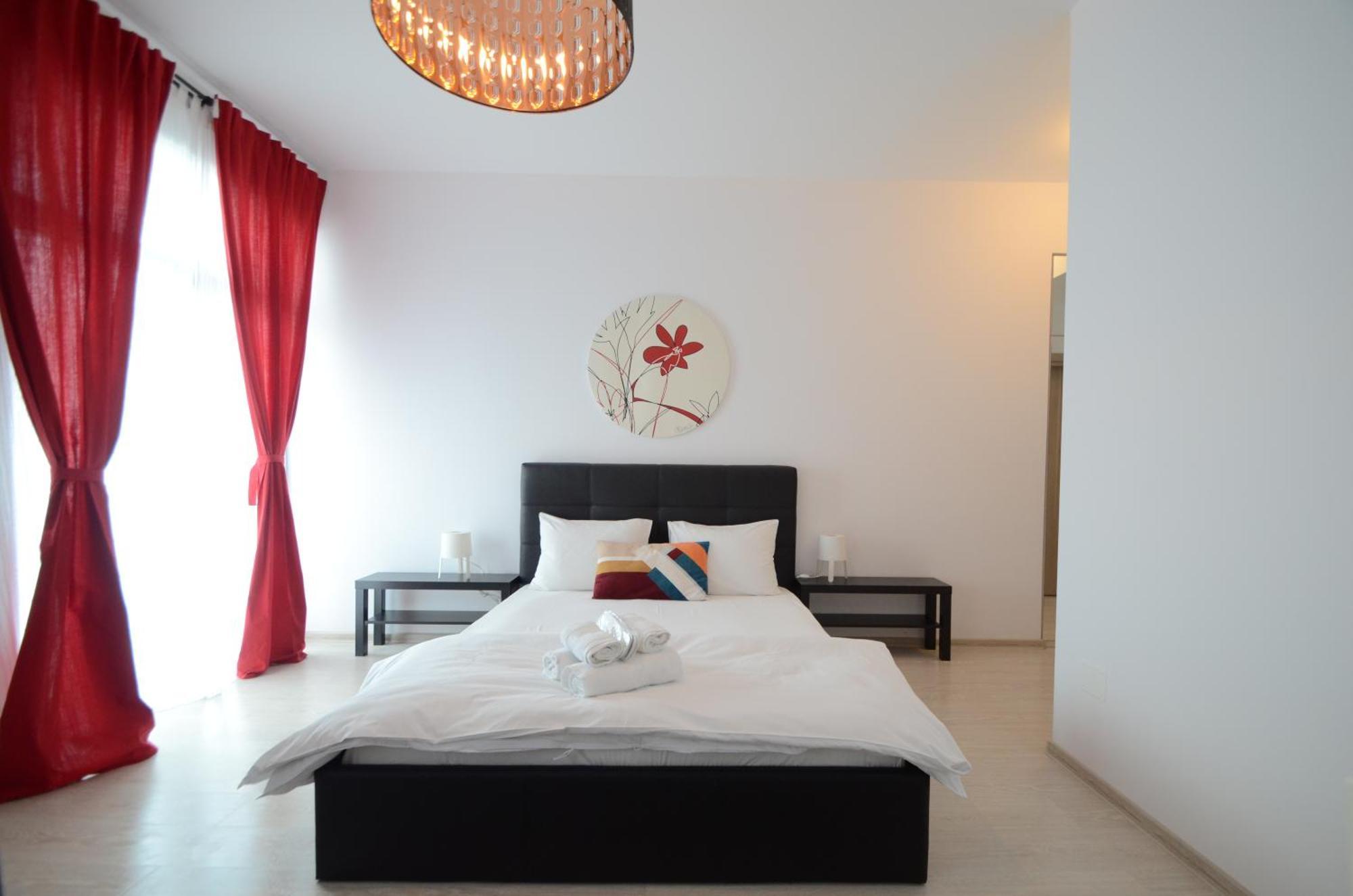 Uptown Residence Apartments Bukarest Zimmer foto
