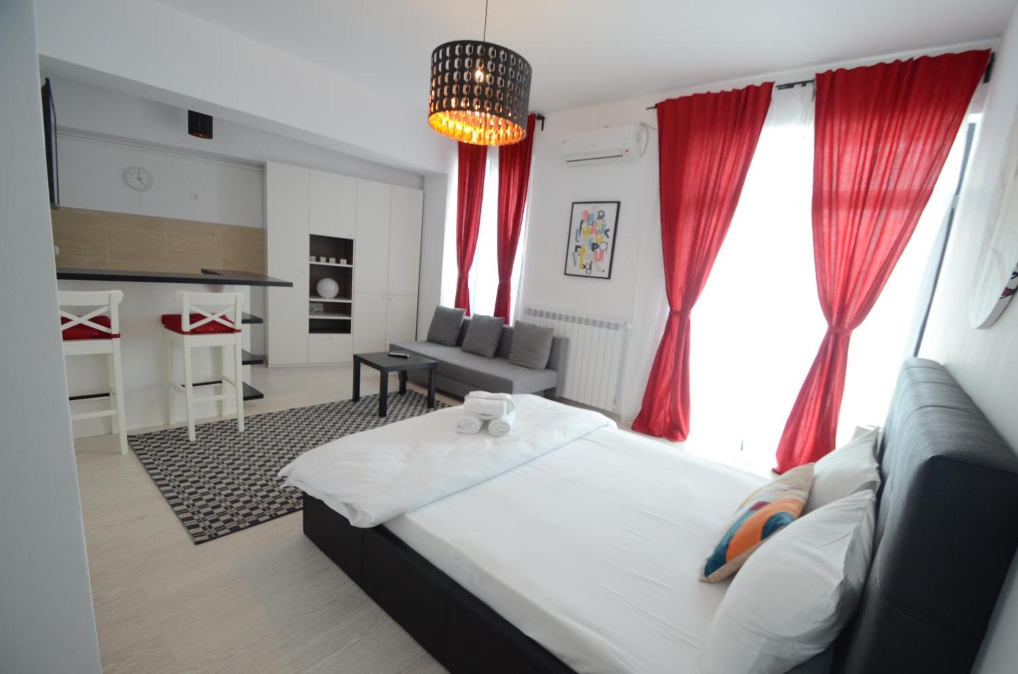 Uptown Residence Apartments Bukarest Zimmer foto