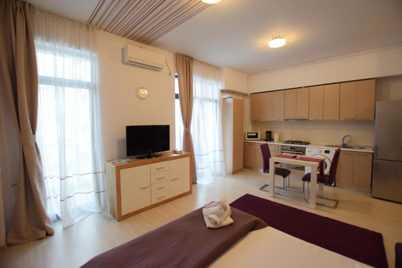 Uptown Residence Apartments Bukarest Exterior foto